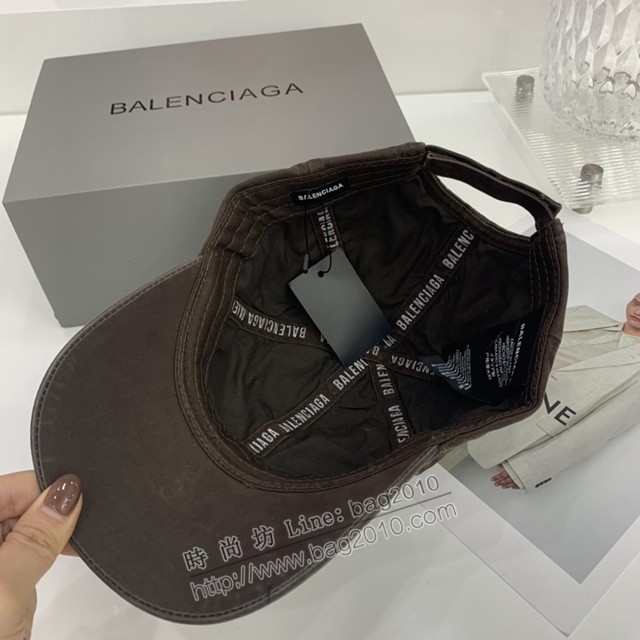 巴黎世家經典字母款男女款帆布鴨舌帽 balenciaga頂級版本棒球帽  mmj1616